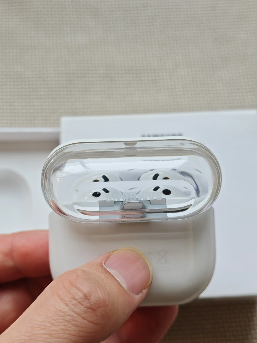 Samsung Galaxy Buds3 Wireless Earbuds White - photo 5
