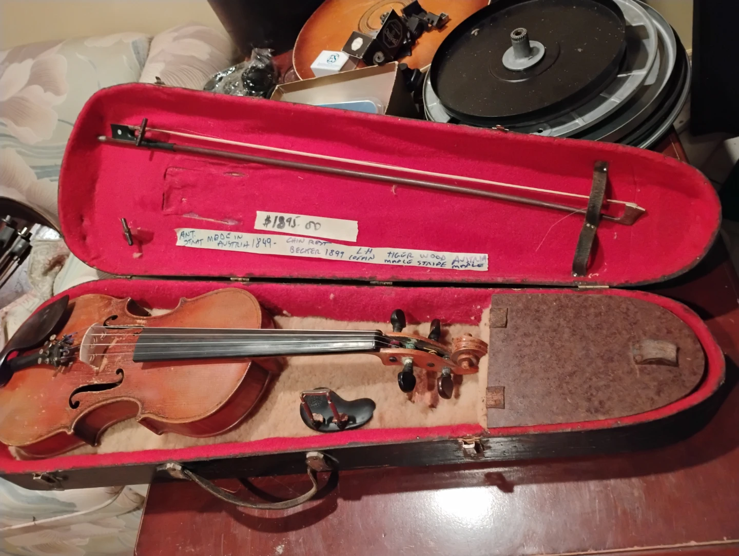 Vintage violin - photo 3