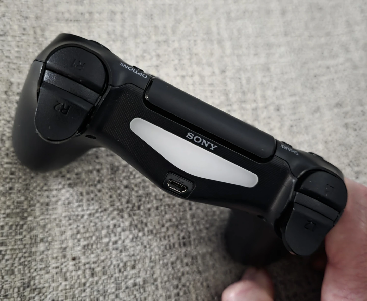 Sony PlayStation DualShock 4 Wireless Controller - Black - photo 4