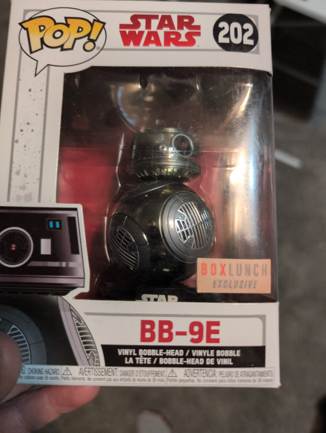 Funko Pop! Star Wars BB-8 202 BB-9E Vinyl Bobble-Head