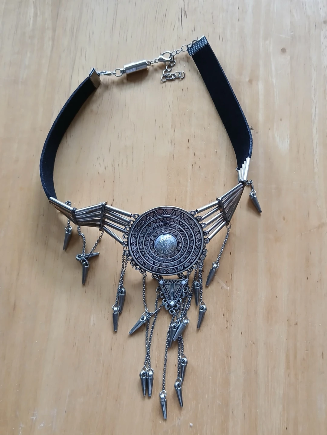 Boho Tribal Choker Necklace - photo 2