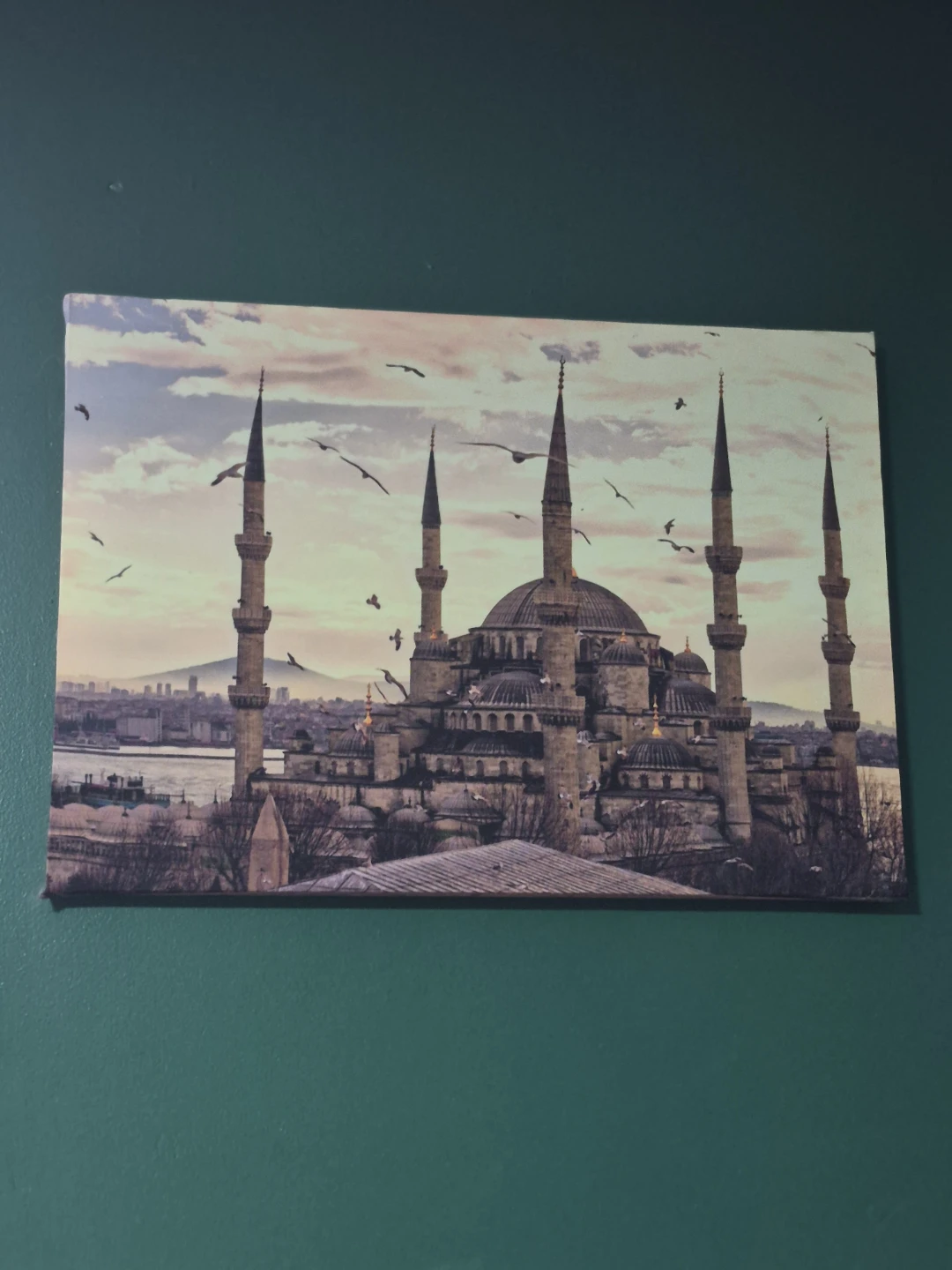 Canvas Print of the Blue Mosque, Istanbul