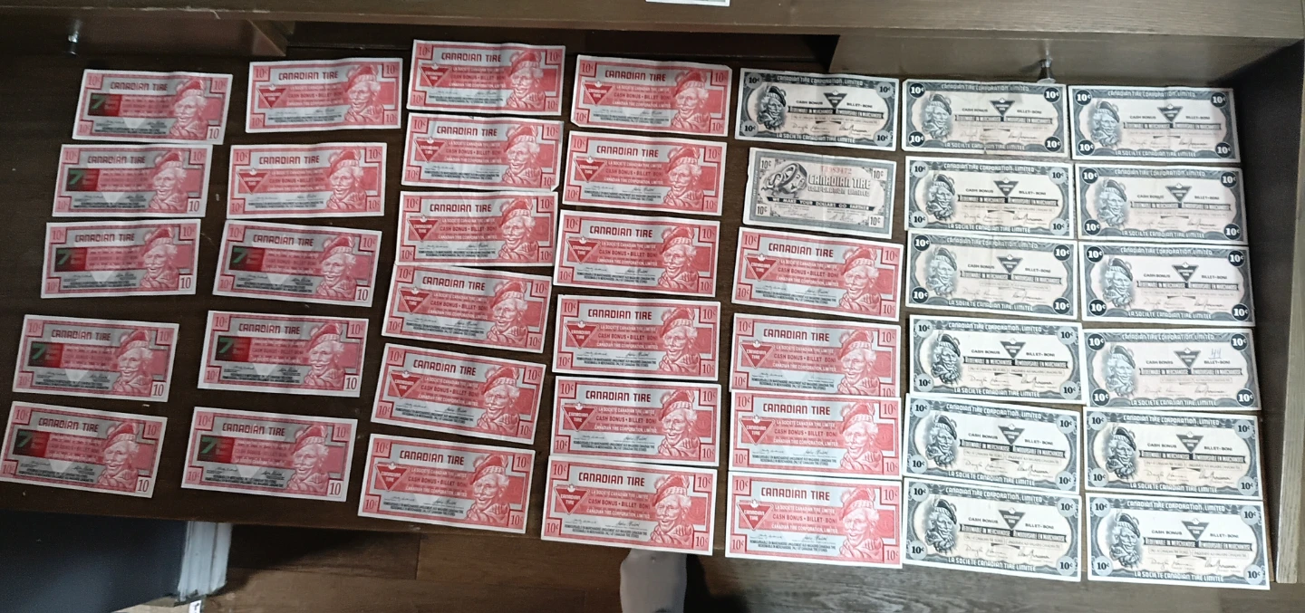 Canadian Tire Cash Bonus - Variety of Denominations - photo 4