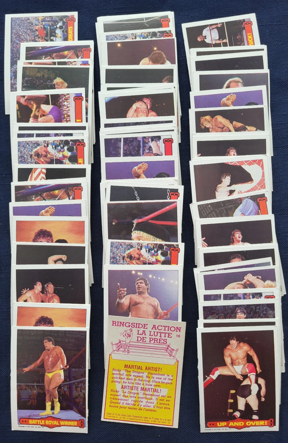 WWF 1985 Vintage Original Collectible Cards - photo 2