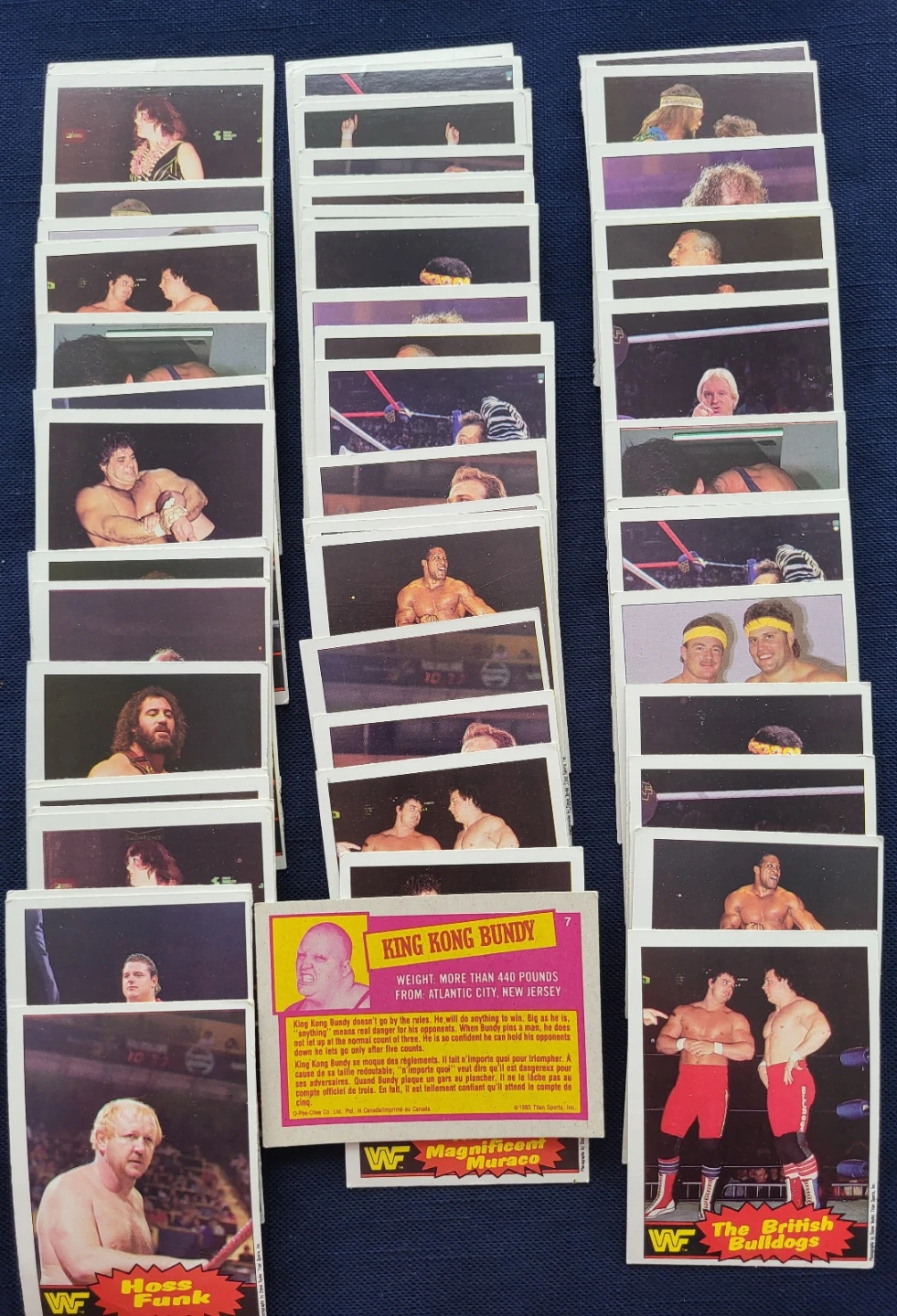 WWF 1985 Vintage Original Collectible Cards - photo 3