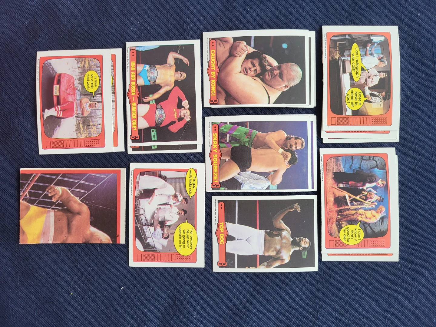 WWF 1985 Vintage Original Collectible Cards - photo 4