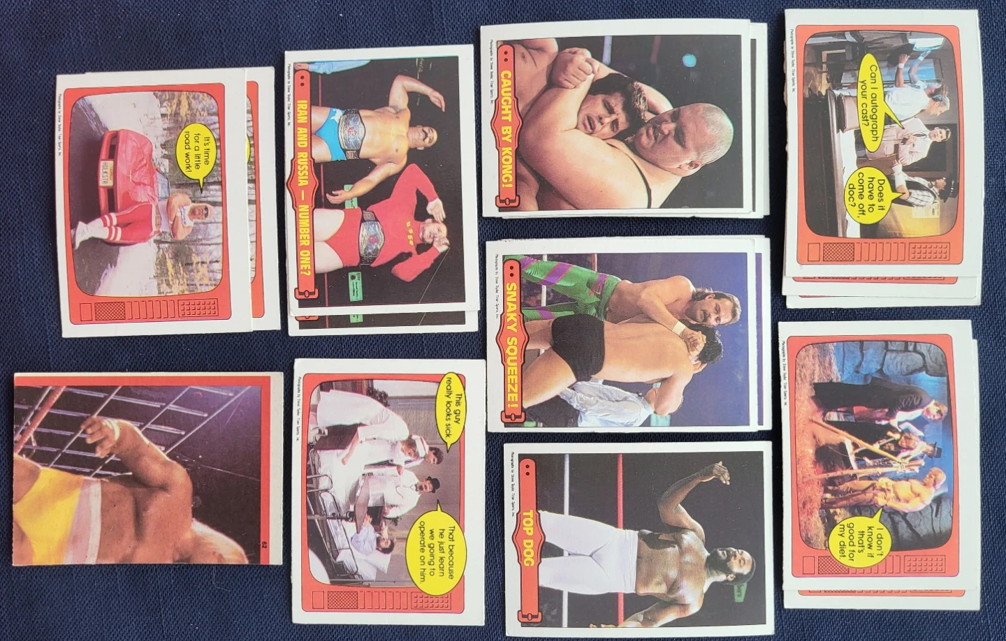 WWF 1985 Vintage Original Collectible Cards - photo 5