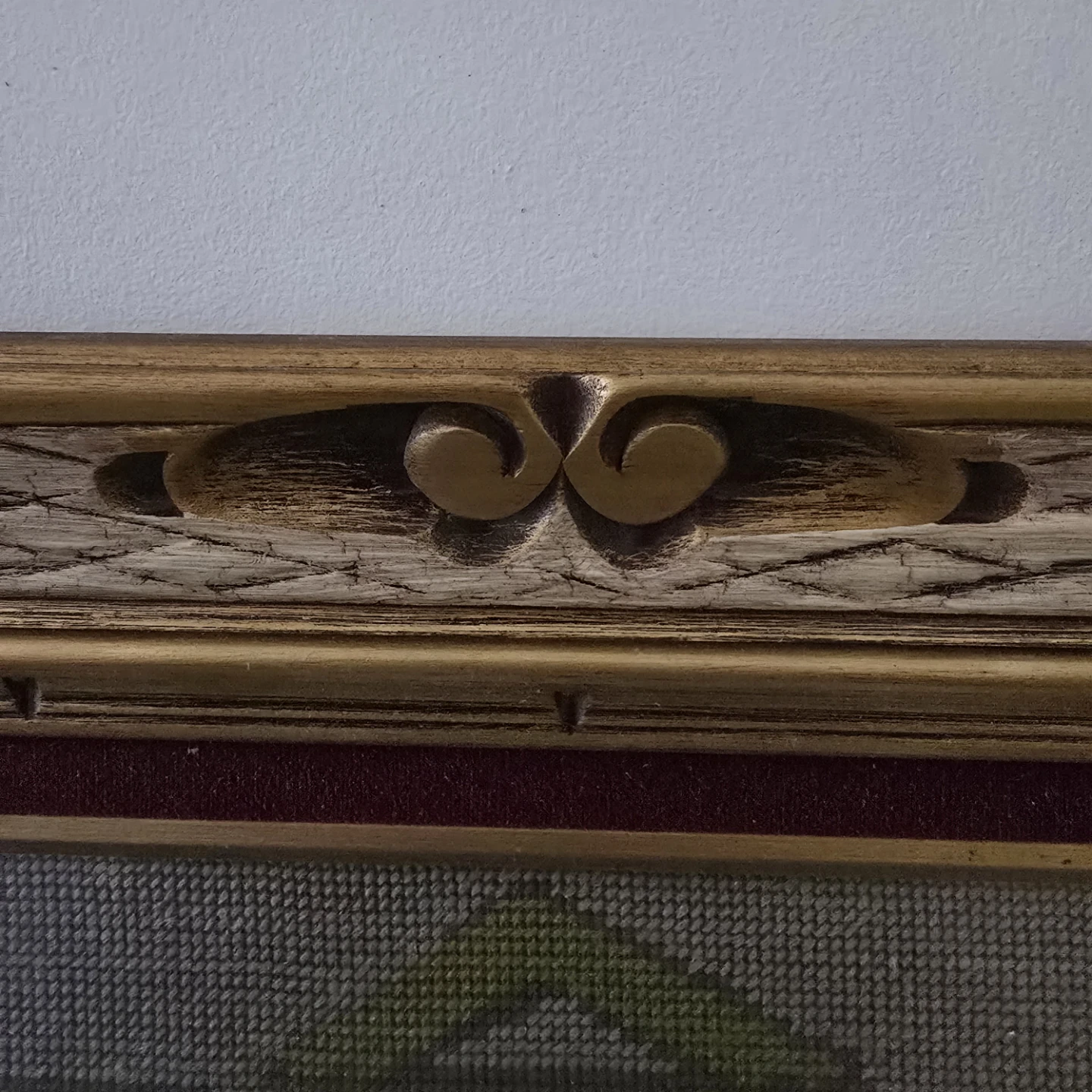 Framed "The Last Supper" Needlepoint Art - photo 4