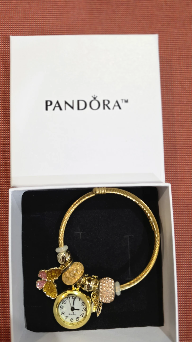 Charm Bracelet with Watch