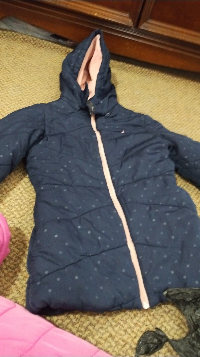 Nautica Girls' Puffer Winter Jacket