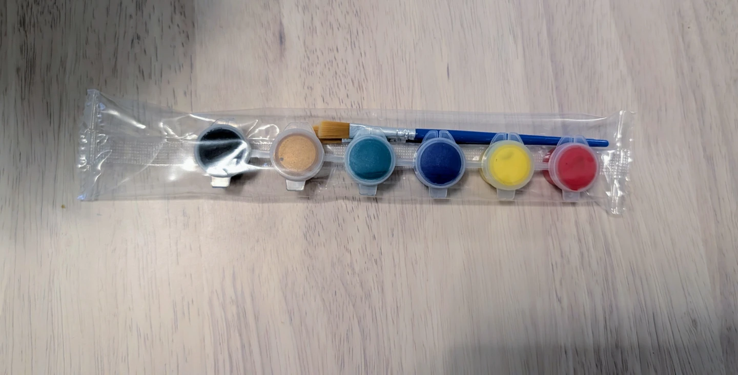 Brand New Paint Set with Brush