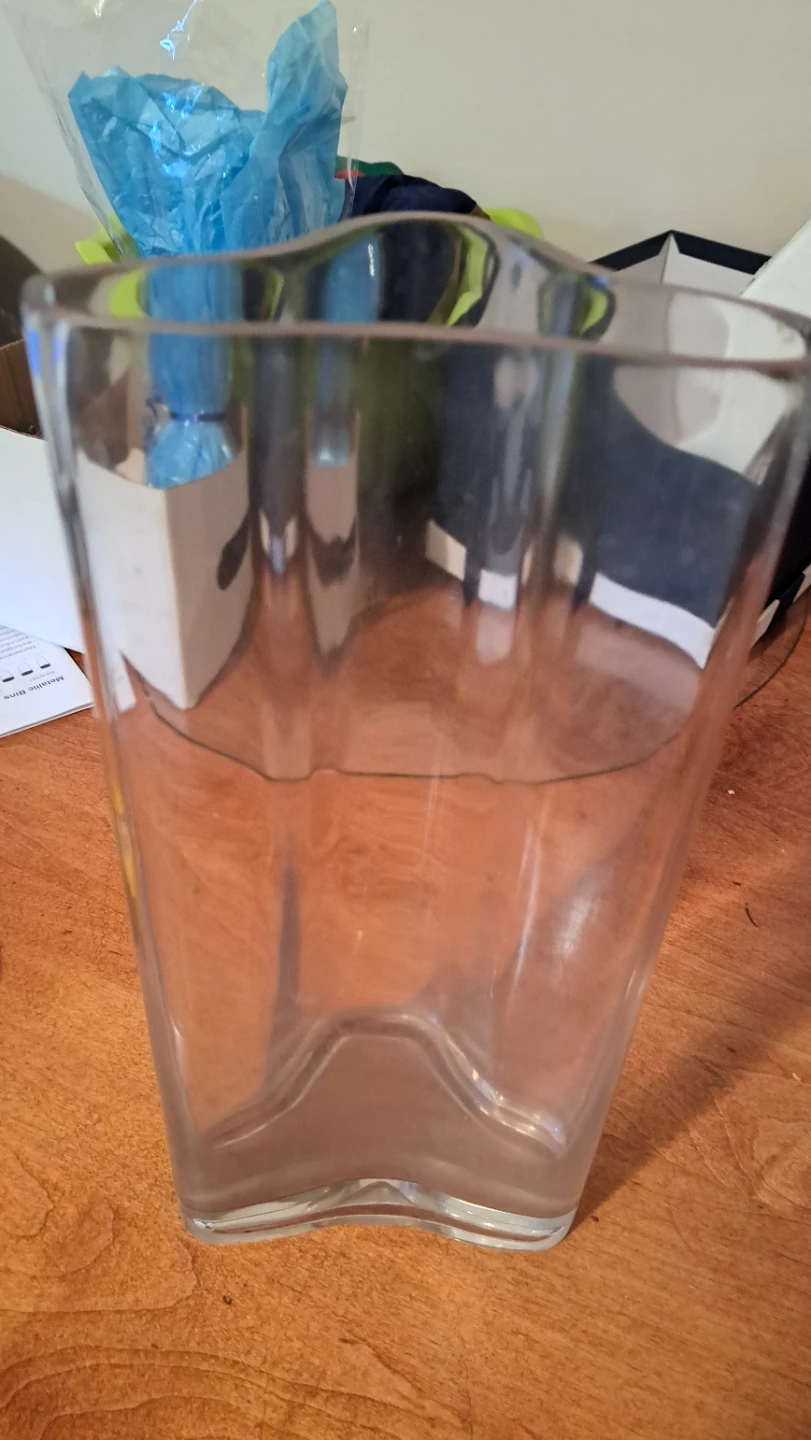 Clear Glass Vase