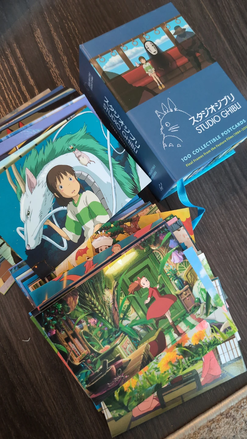 Studio Ghibli 100 Collectible Postcards Box Set