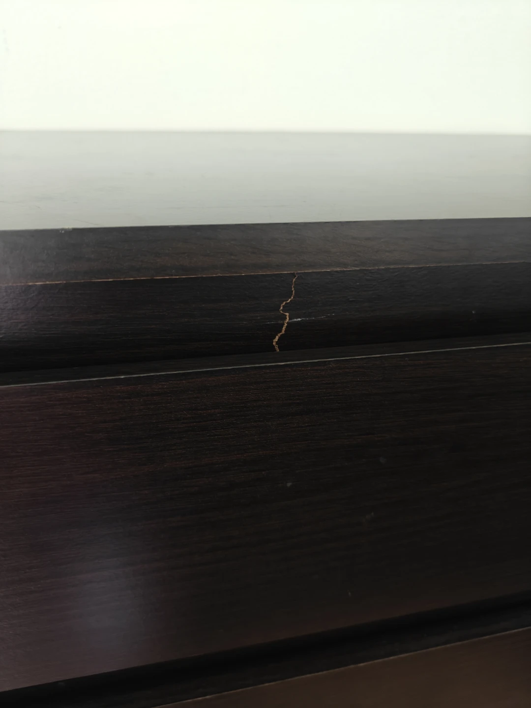 3-Drawer Chest of Drawers - Dark Brown - photo 4