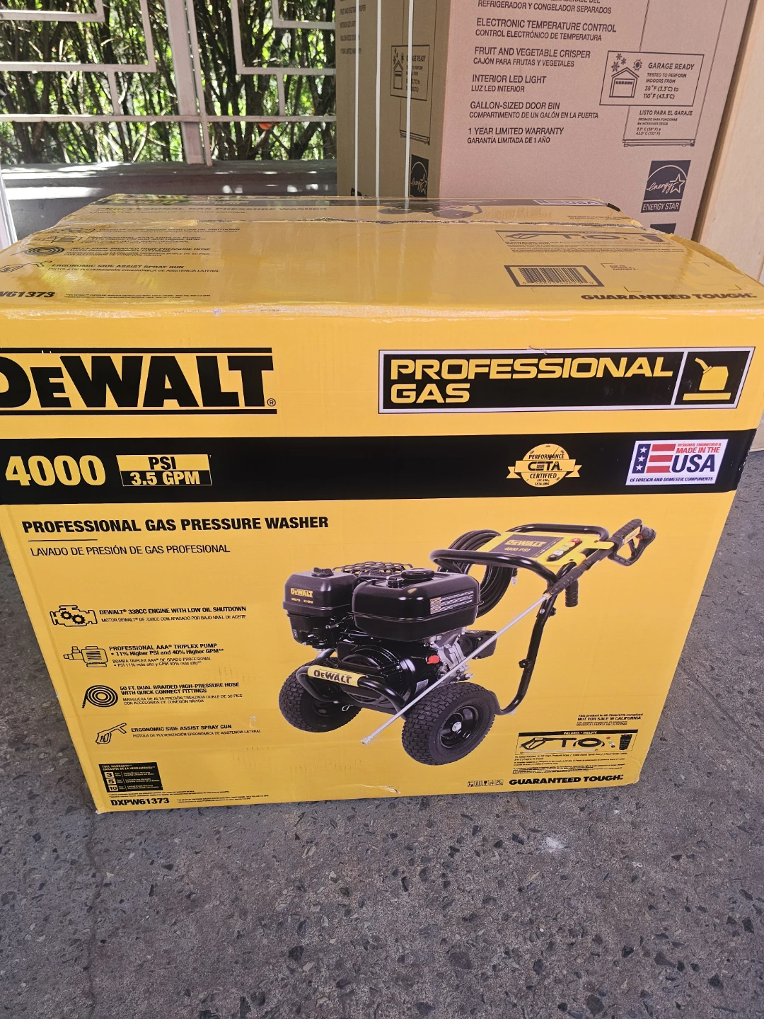 Dewalt 4000 psi gas power washer
