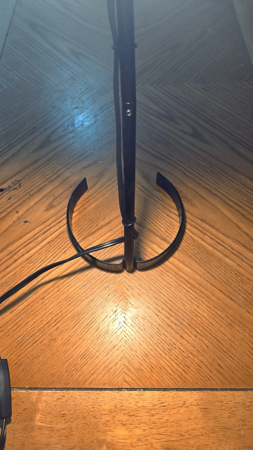 Sleek Matte Black Adjustable Desk Lamp - photo 4