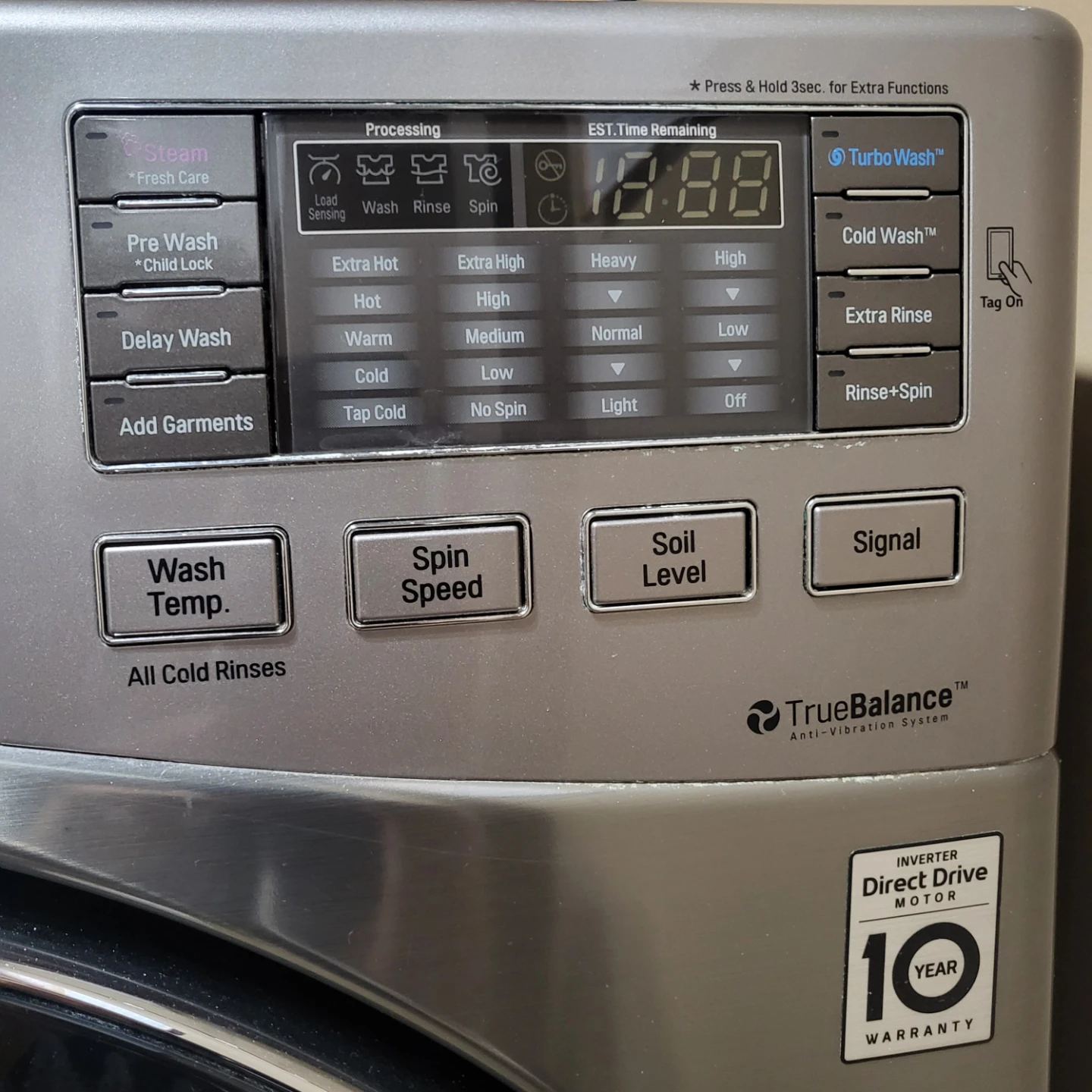 LG SteamDirect Drive Washing Machine - photo 5