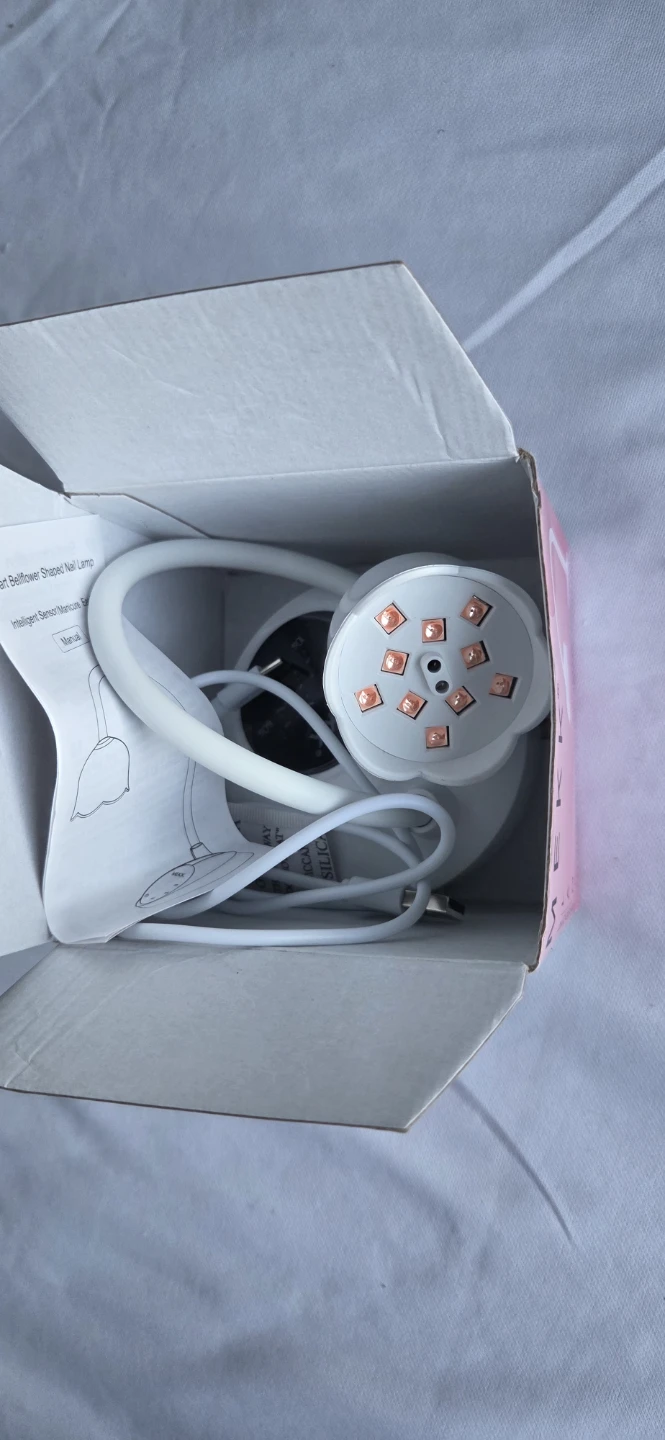 MEKK Smart Bellflower Shaped Nail Lamp