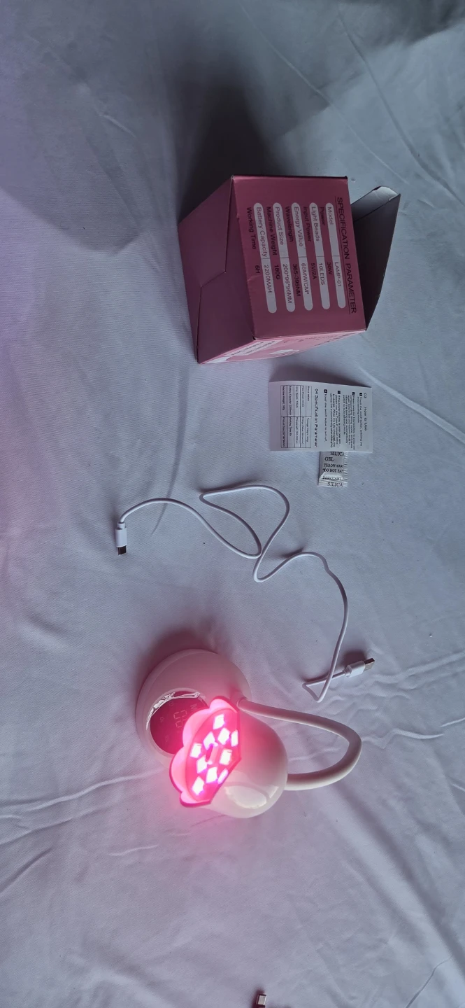 MEKK Smart Bellflower Shaped Nail Lamp - photo 2