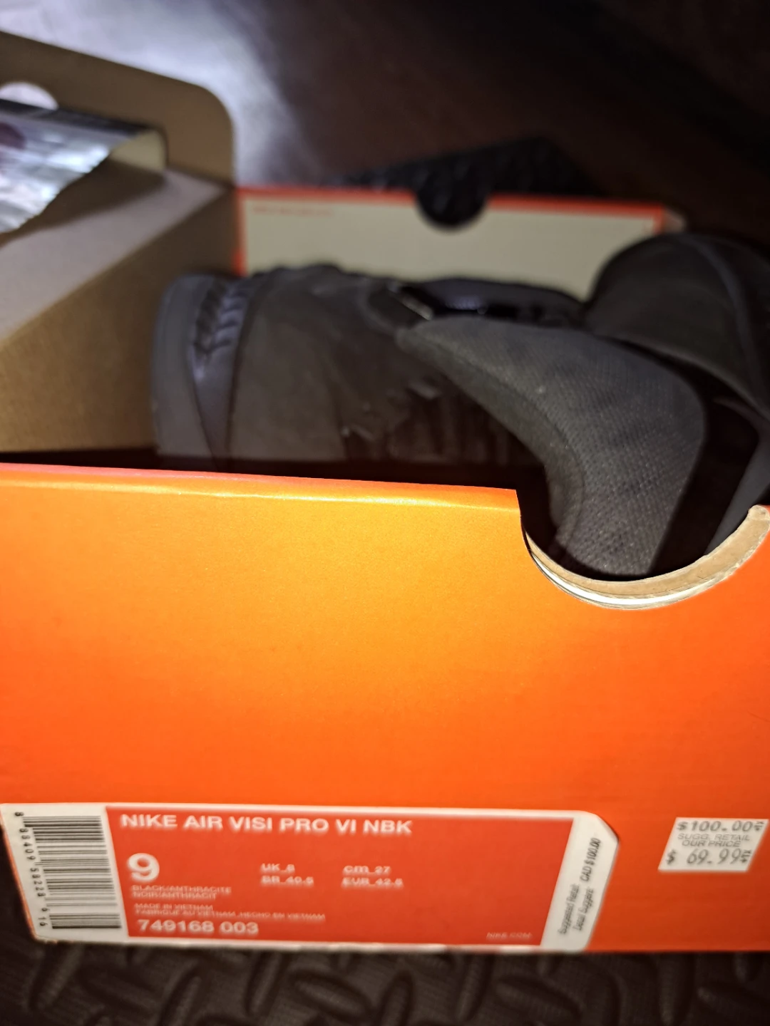 Nike Air Visi Pro VI NBK Basketball Shoes - Size 9 - photo 4