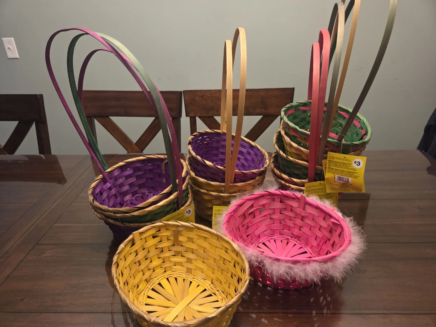 Set of 12 Small Woven Baskets - photo 2