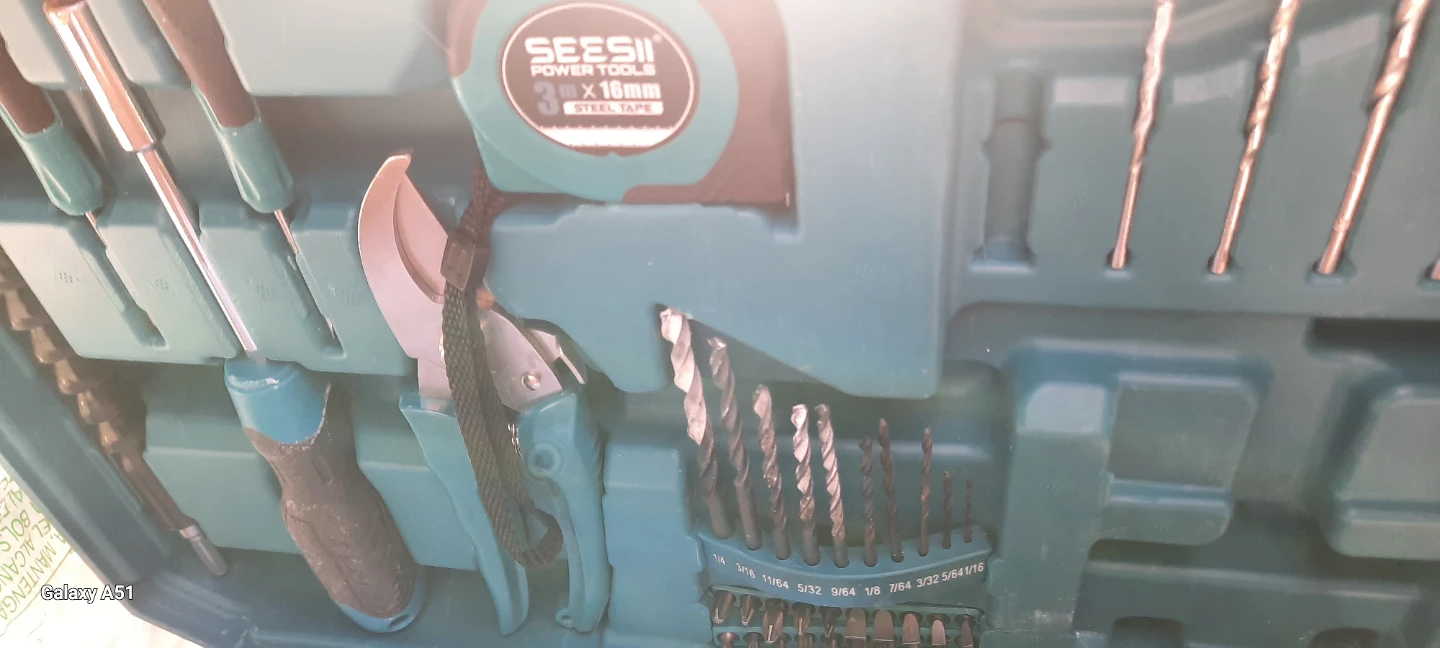 SEESII Power Tools Cordless Drill Kit - photo 2