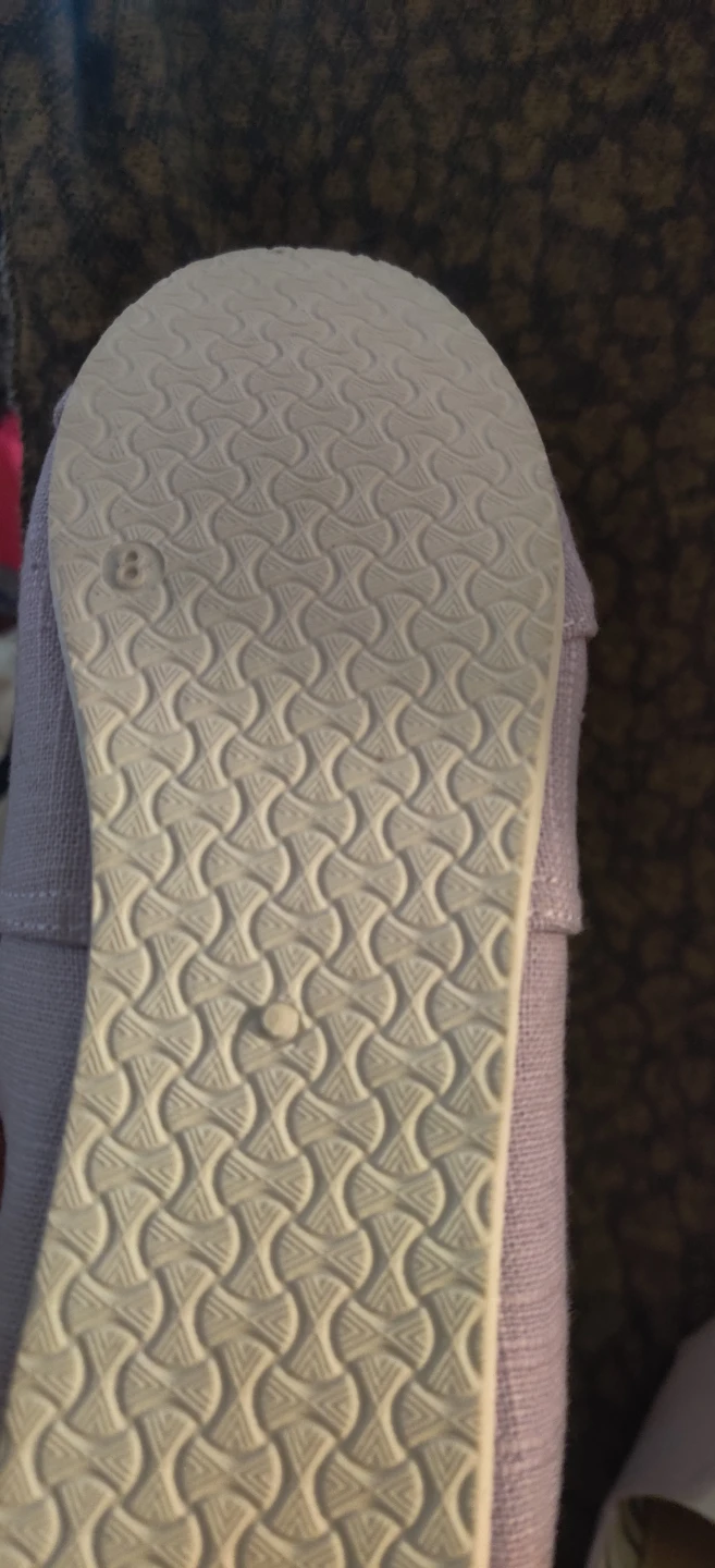 Time and Tru Women's Canvas Espadrille Flats Size 8 - photo 3
