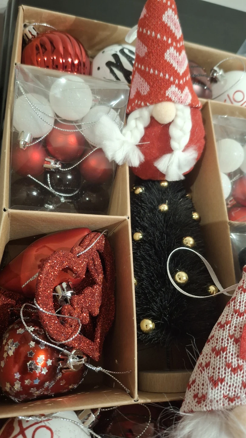 Valentine's day Shatterproof hanging tree ornament set - photo 5