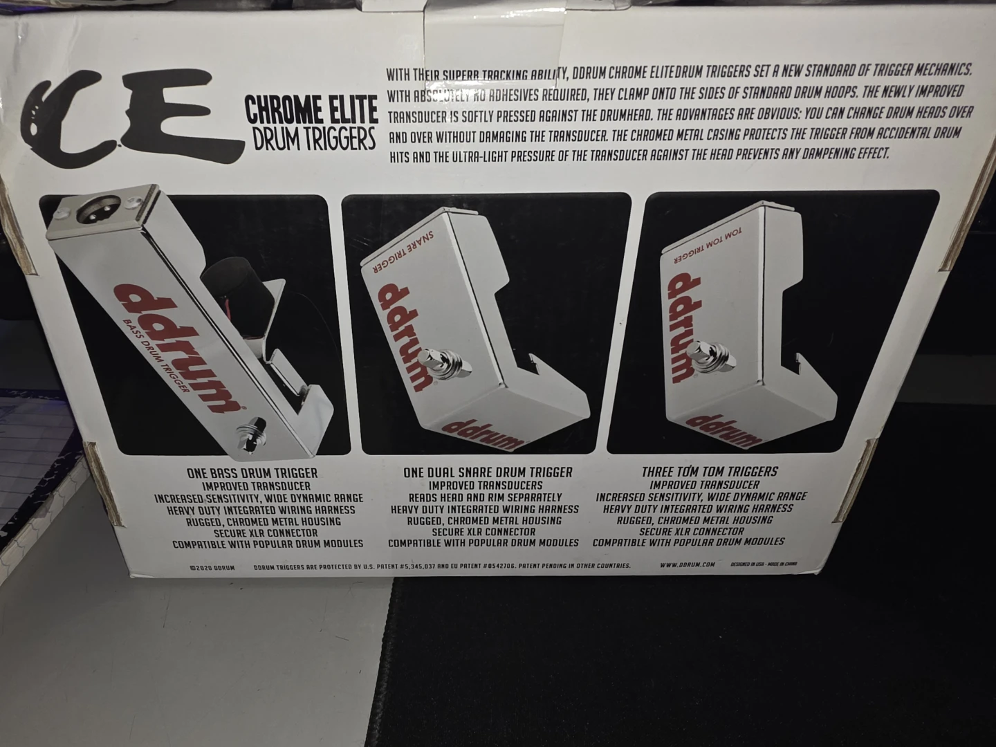 ddrum Chrome Elite Drum Triggers Set - photo 3