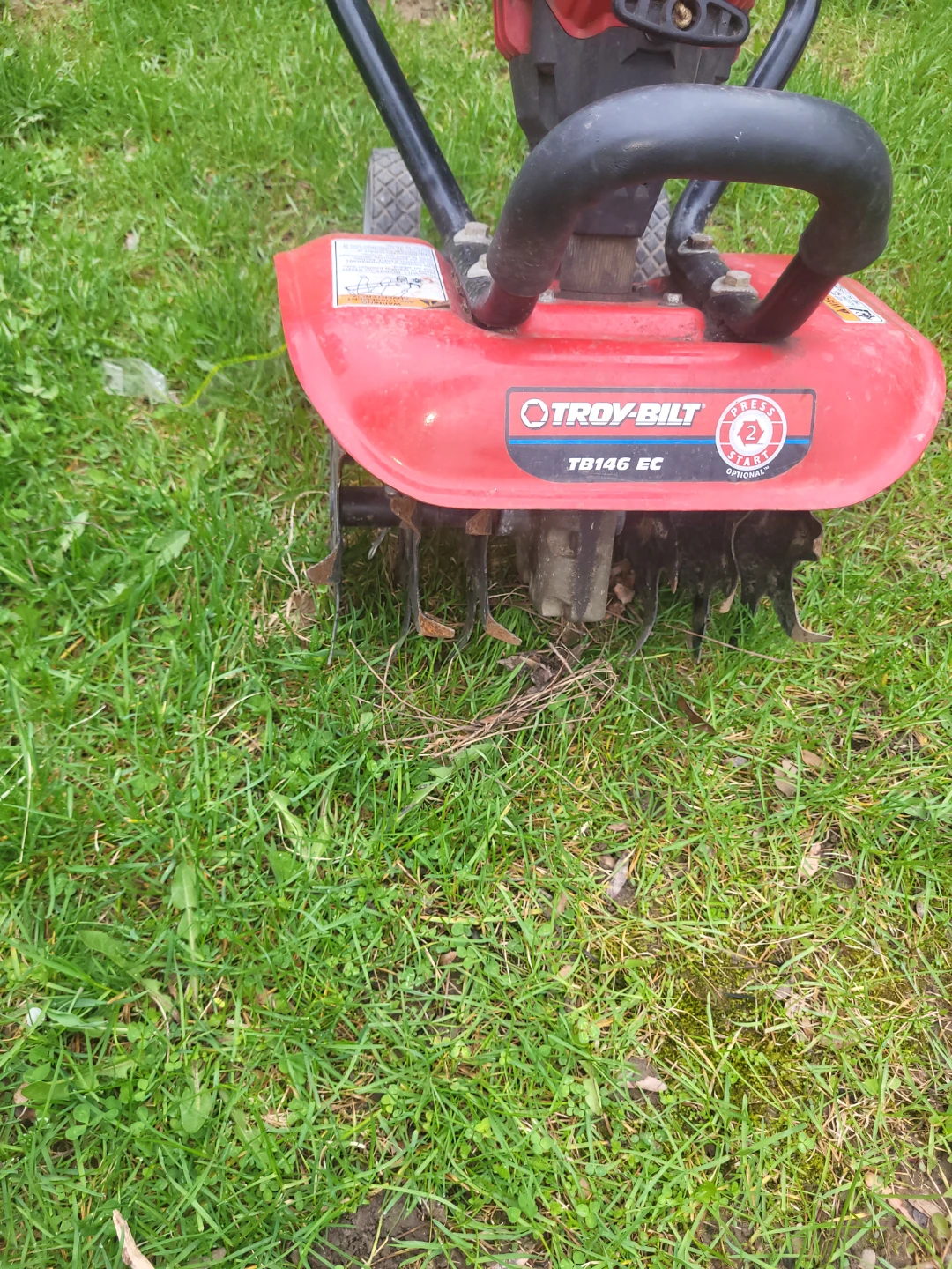 Troy-Bilt TB146 EC Tiller Handy man special Needs work - photo 3