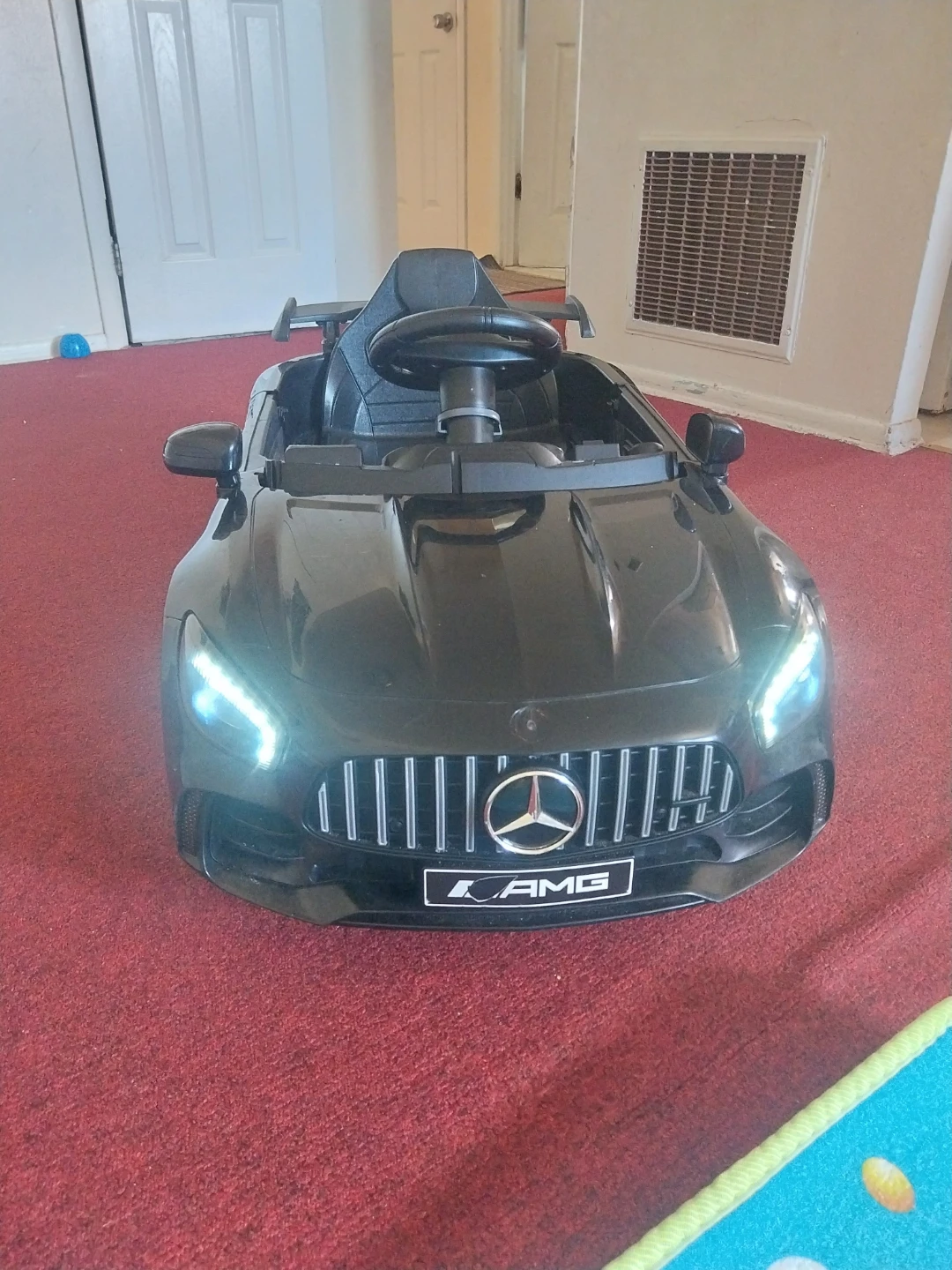 Black Mercedes-Benz AMG Ride-On Car - photo 5