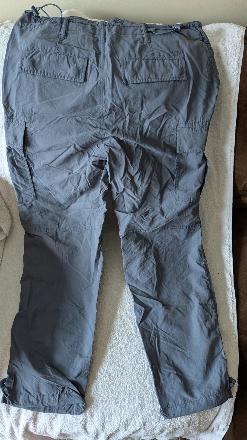 American Eagle Women Blueish/Grey Cargo Pants - photo 2
