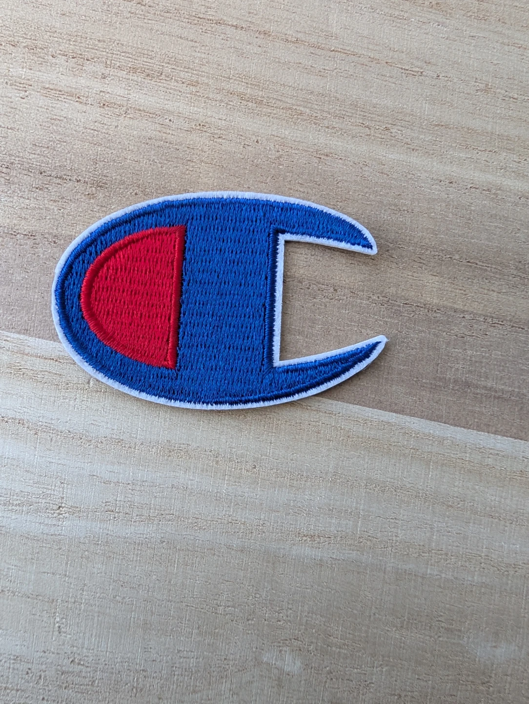 Iron on Champion Patches (Set of 2) embroidered patches new - photo 2