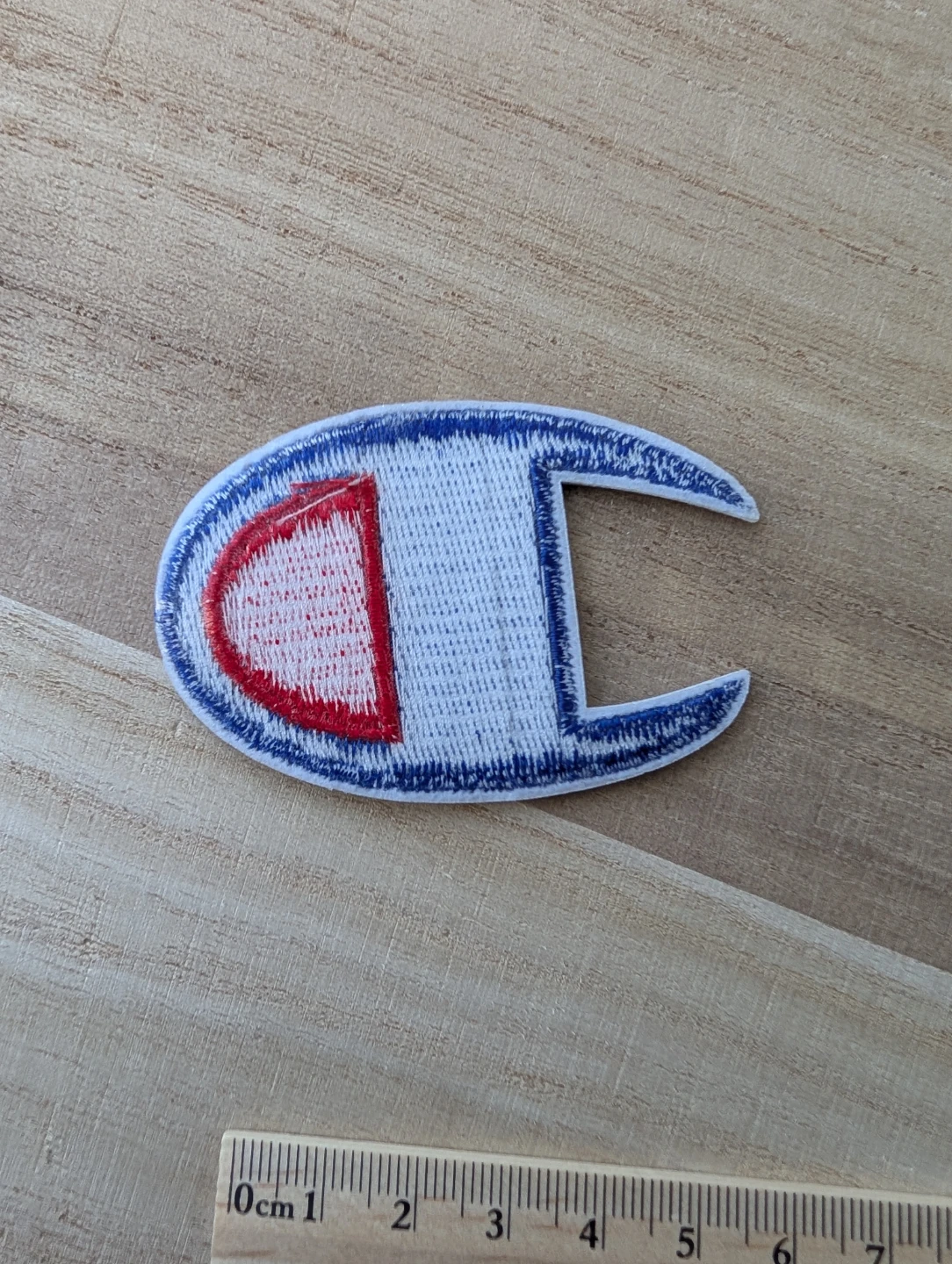 Iron on Champion Patches (Set of 2) embroidered patches new - photo 3