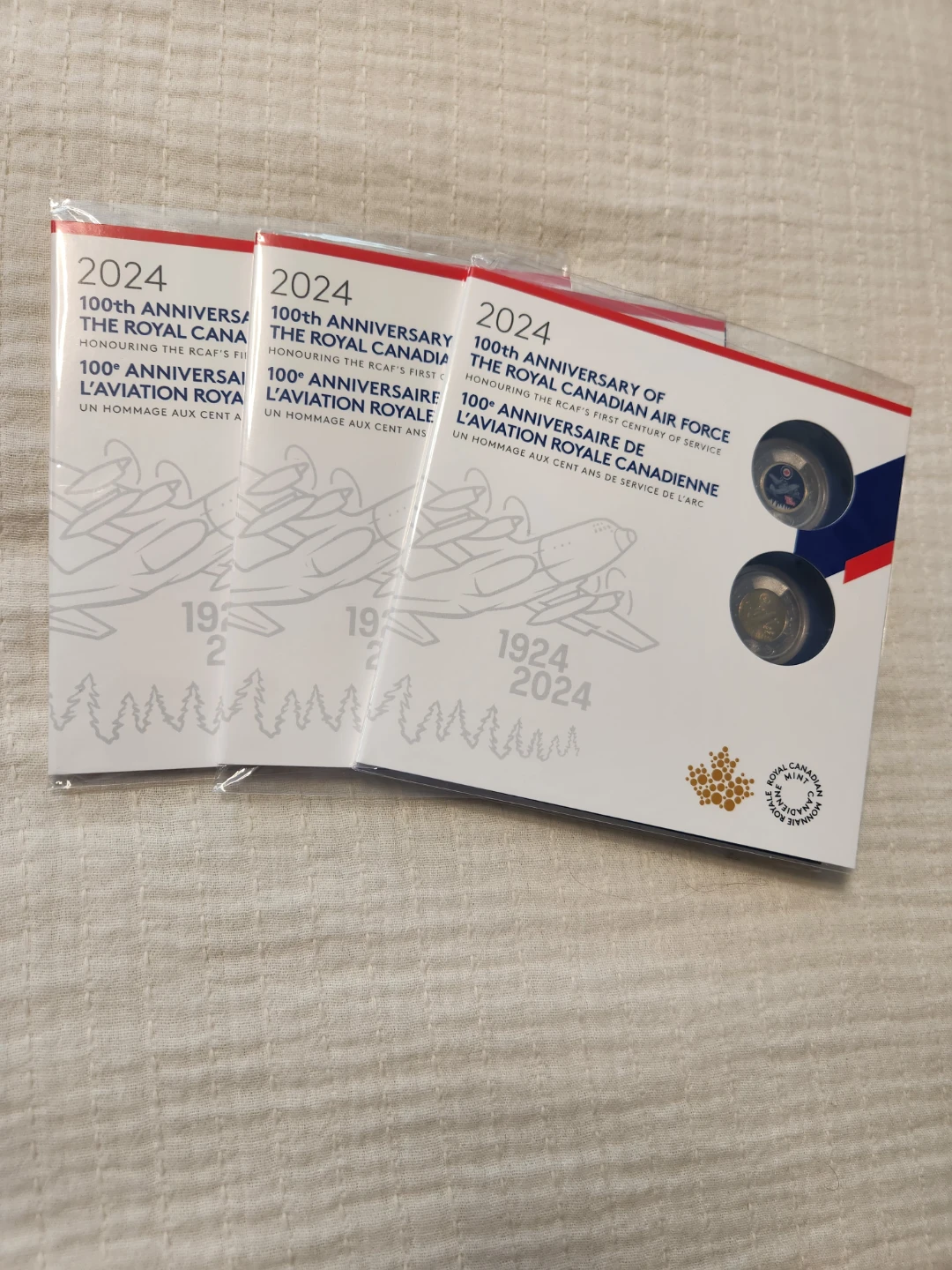 2024 Royal Canadian Air Force 100th Anniversary Coin Set - photo 5