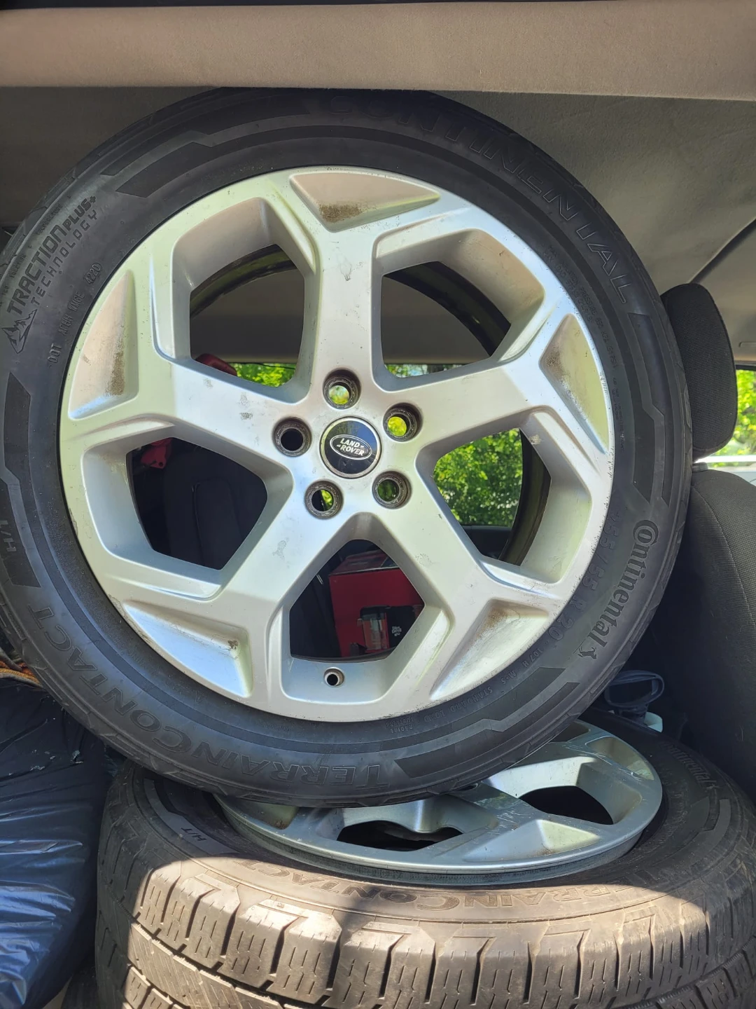 20 -inch Rims Continental Tire and Land Rover Wheels Set - photo 5