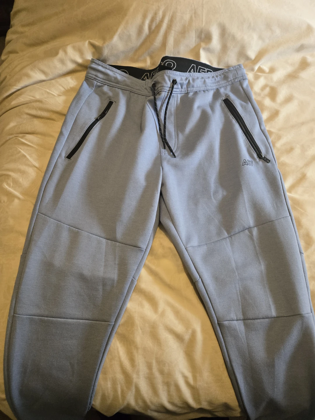 AERO Men's Grey Jogger Pants Size L/G