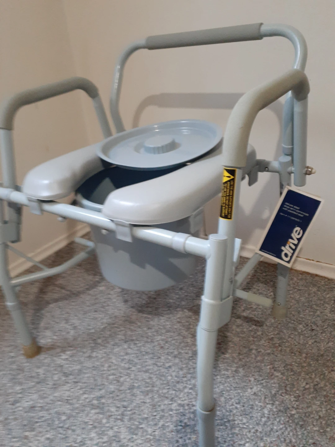 Drive Medical Deluxe Steel Commode