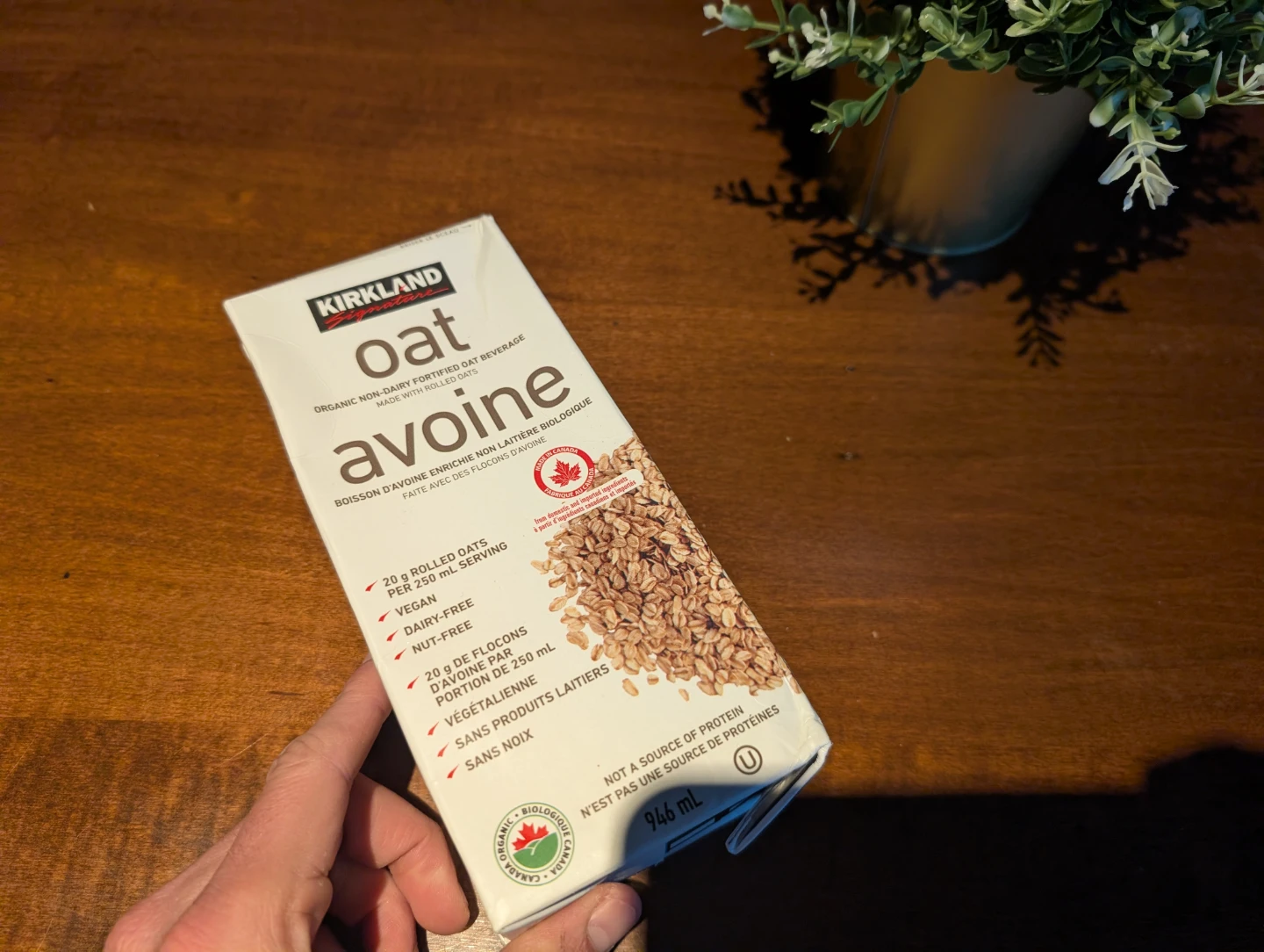 Kirkland Signature Oat Avoine Beverage 946mL