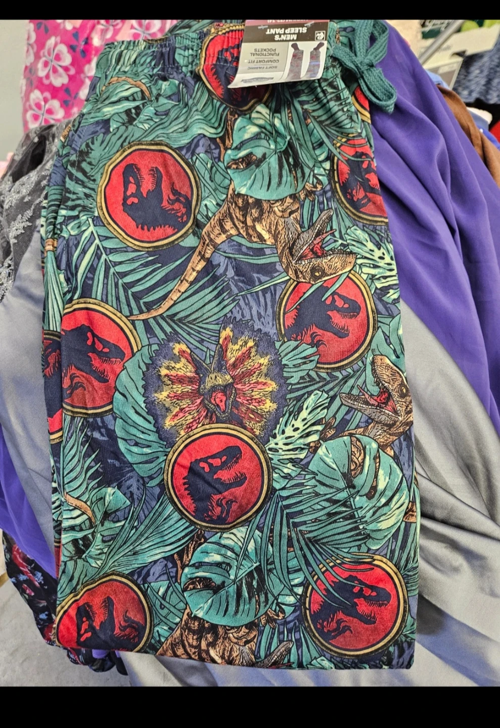 Jurassic World Men's Sleep Pant - Medium