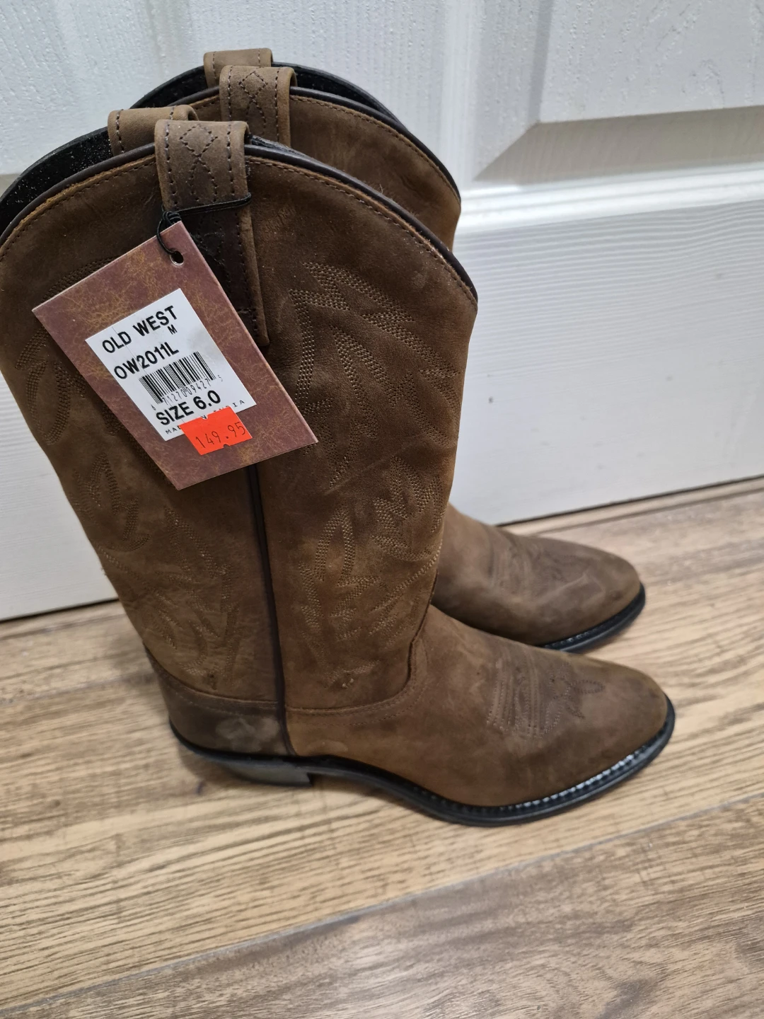 Old West Cowboy Boots Size 6.0 - photo 3