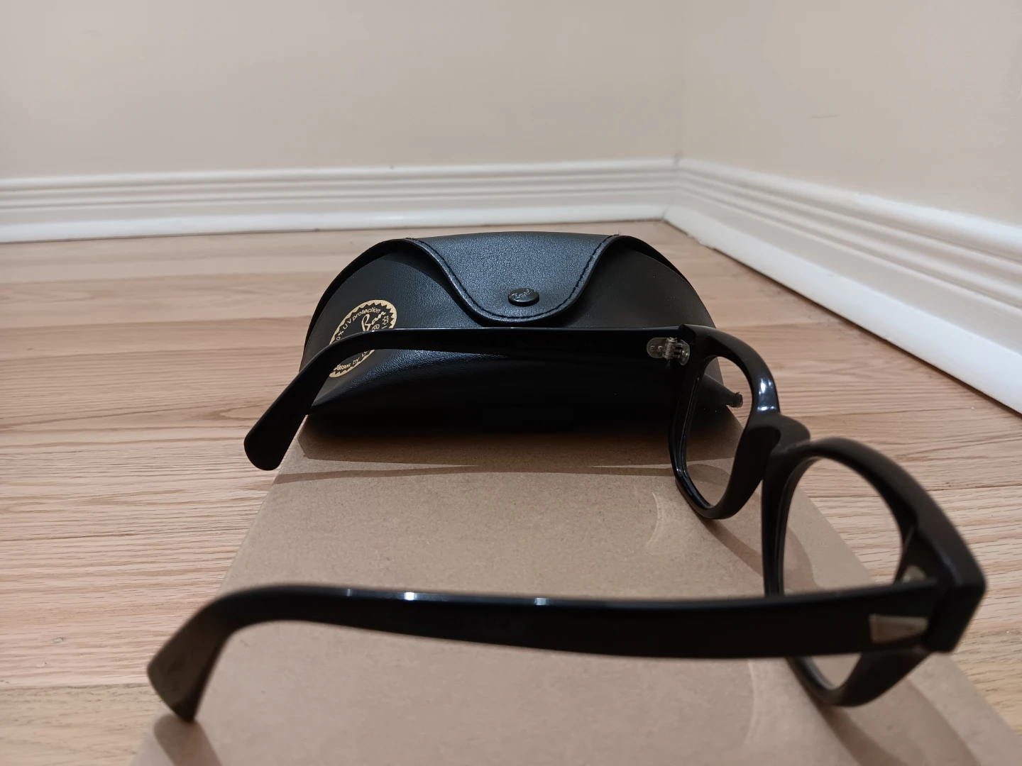 Vtg Ray-Ban/Bausch & Lomb RX BLACK FRAMES 4 1/4 - 5 1/2 - photo 5