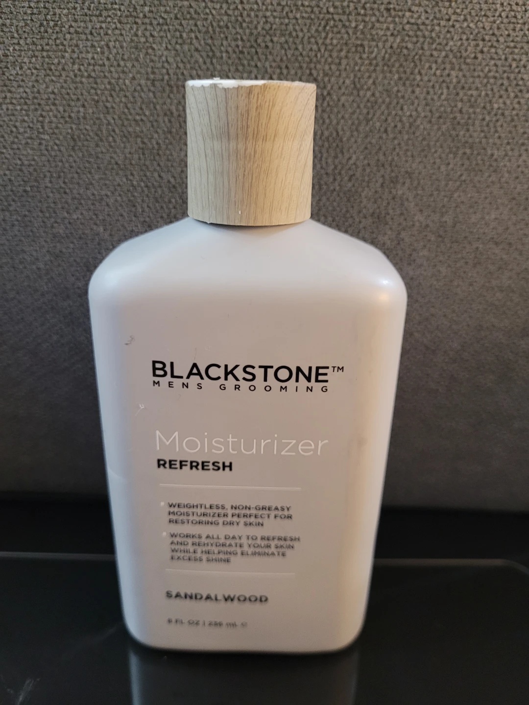 Blackstone Mens Grooming Moisturizer Refresh Sandalwood 8 FL OZ