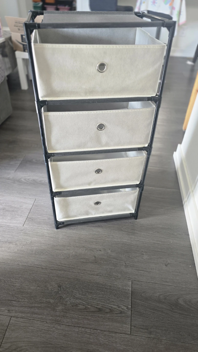 4-Drawer Storage Unit Chest - photo 2