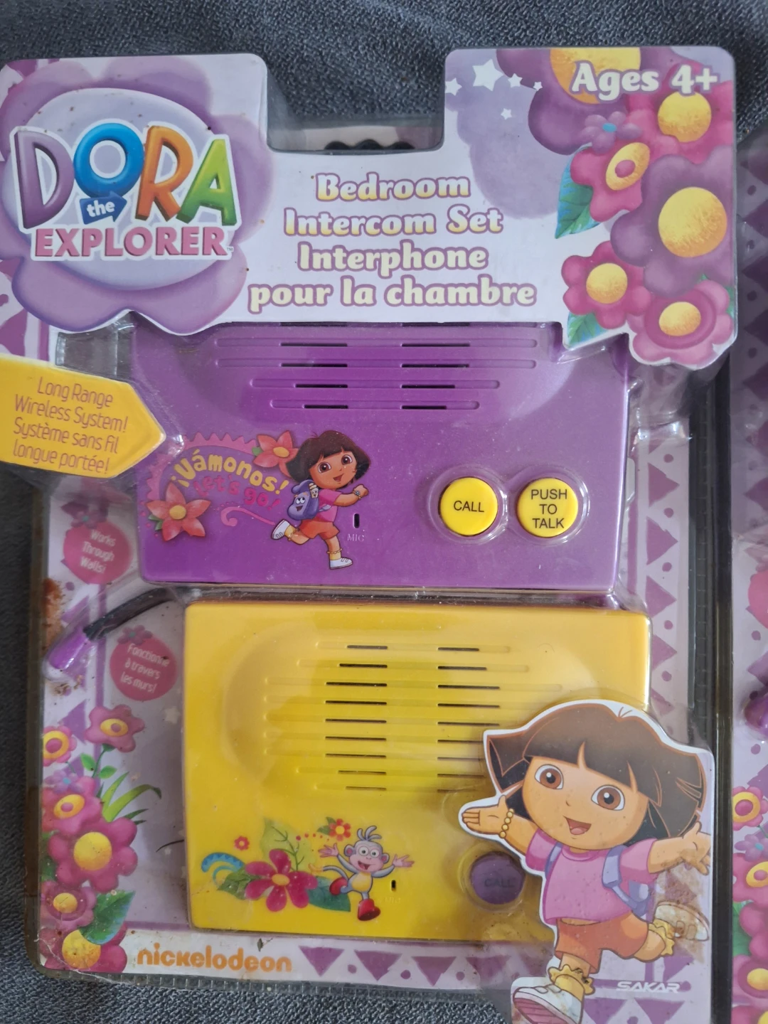 Dora the Explorer Bedroom Intercom Set