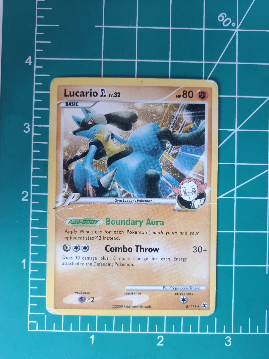 Pokemon Lucario LV.32 Card