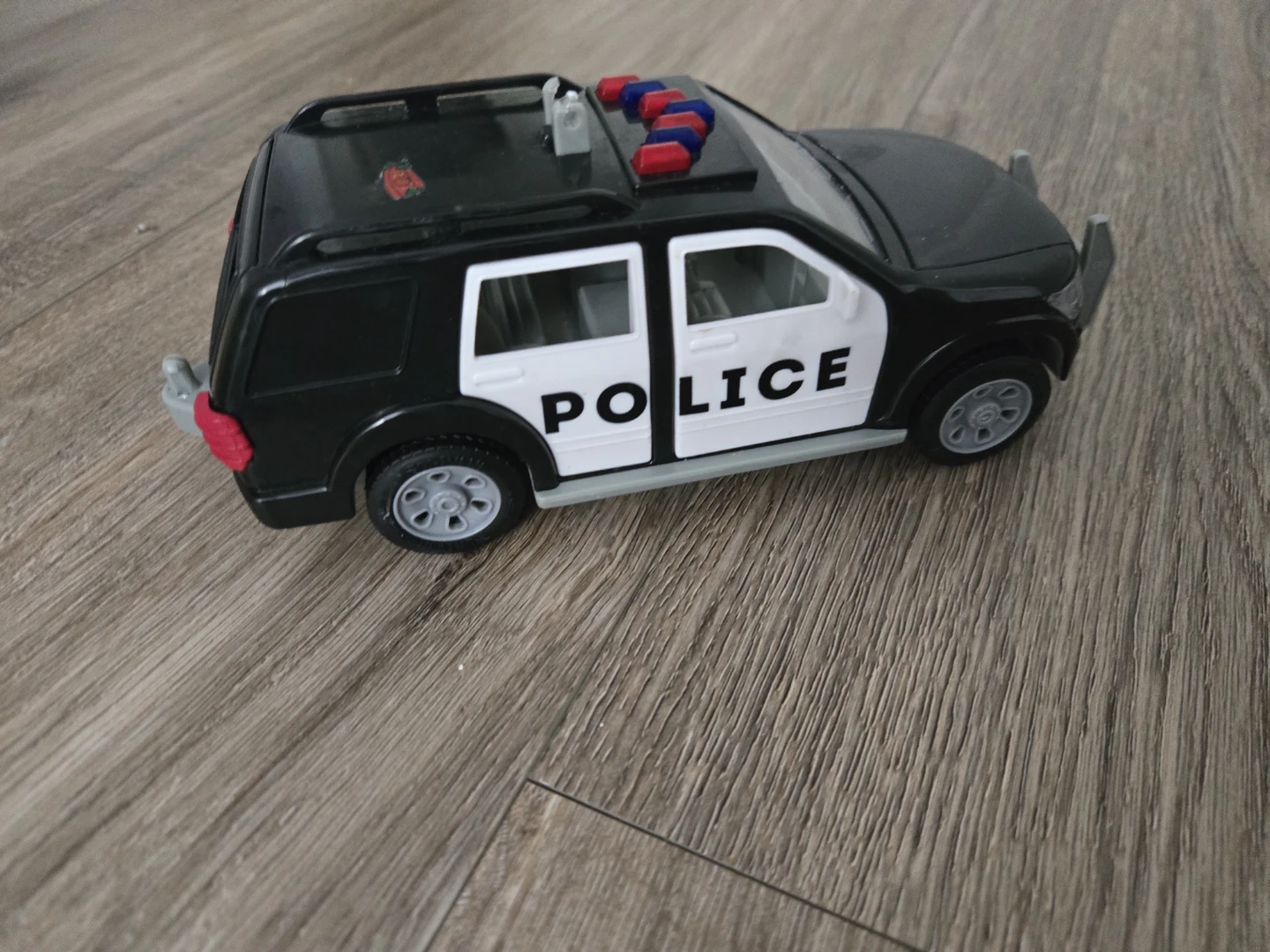 Black Police SUV Toy Car