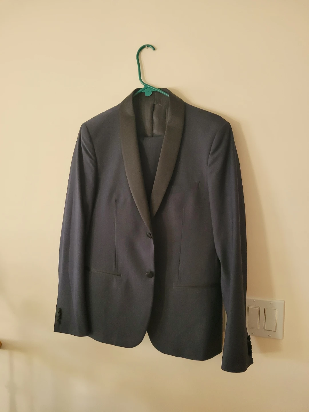 Simon Peet Wool Suit - Size 48