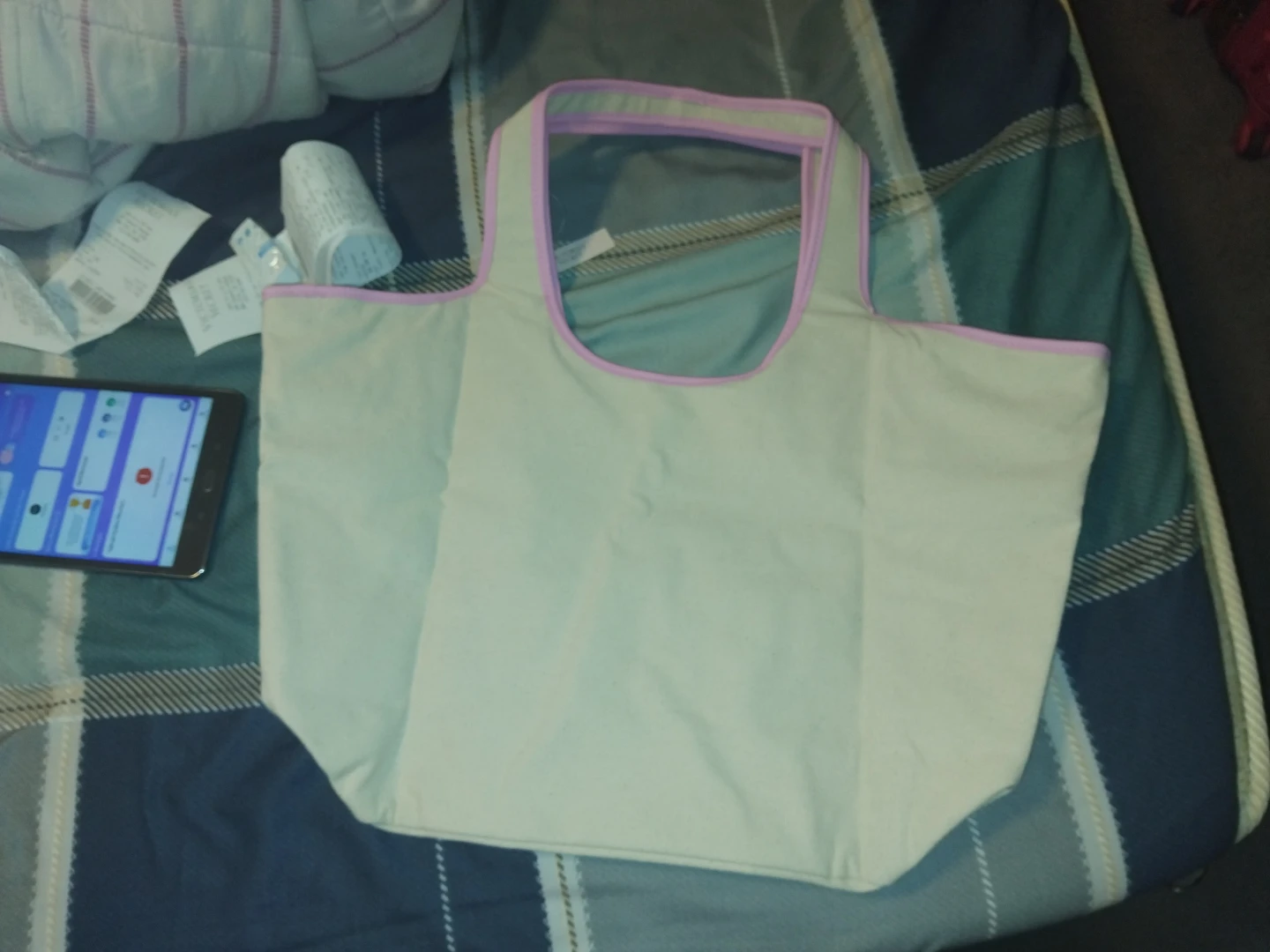 Victoria's Secret Canvas Tote Bag - photo 2
