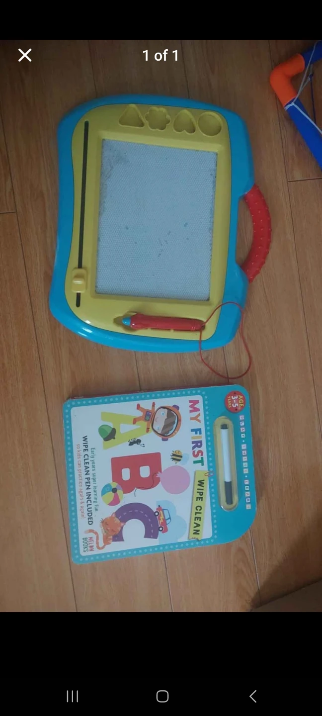 My First Wipe Clean ABCs Drawing Board